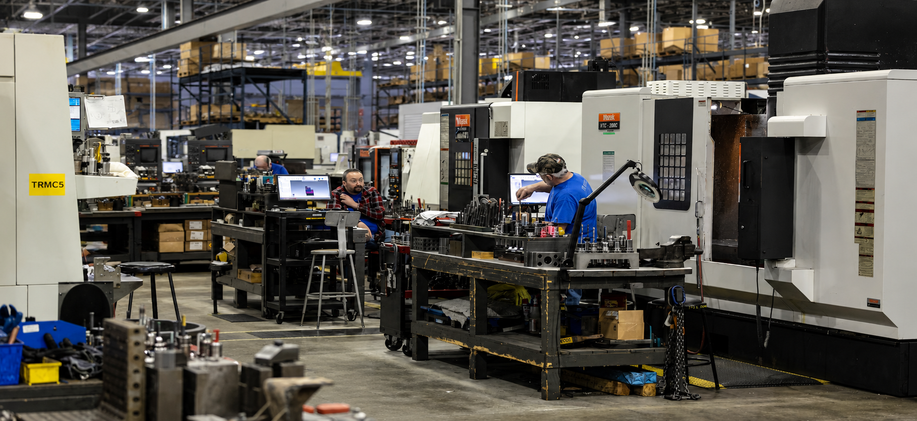 Robotic automation and OEM production line